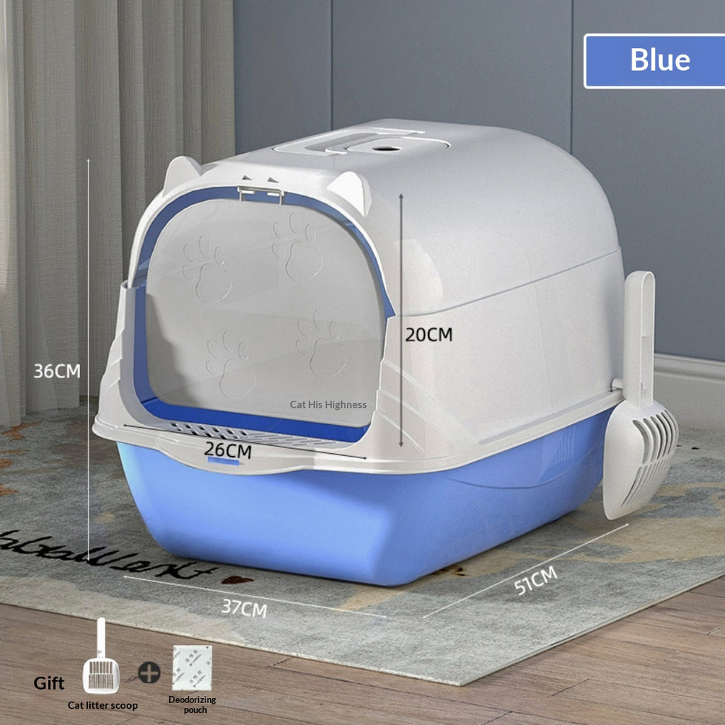 Boîte à litière pour chats extra-large