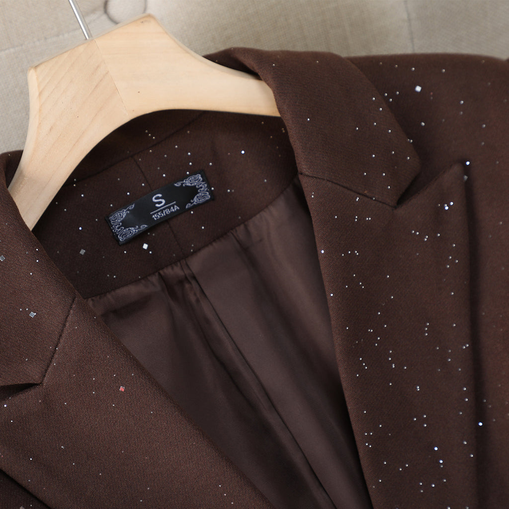 AutomneHiver Commuté Élégant costume professionnel Outfit Vêtements de travail