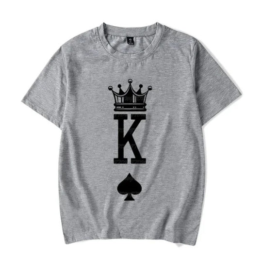 Couple Matching T Shirts Hommes et Femmes Valentines Jour Couple T Shirts Trendy