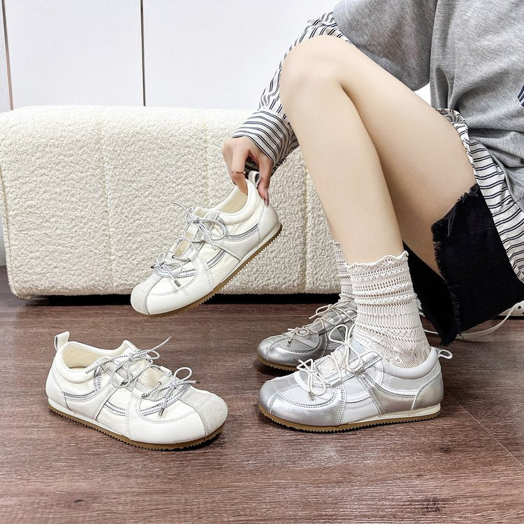 Mary Jane Chaussures Lazy Single Shoe Soft Sole Non Tirant Pieds Haut Rise Ballet Chaussures d'entraînement