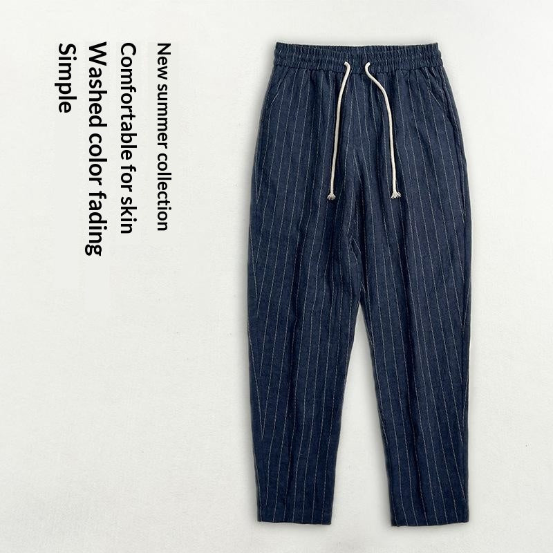 Pantalons en coton pour hommes