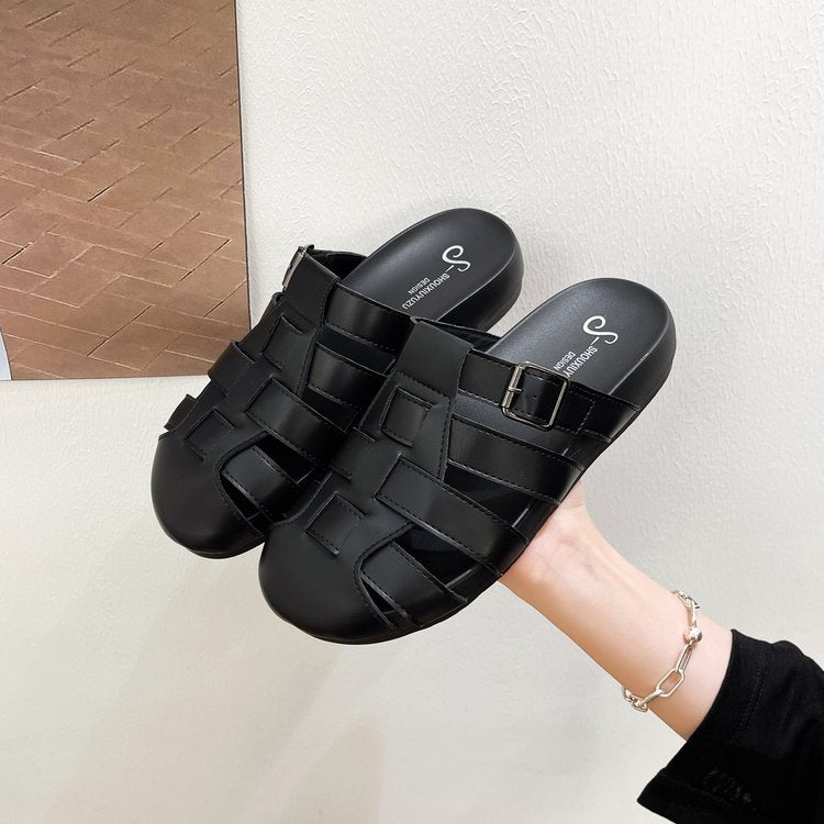 Pantoufles pour femmes de style français