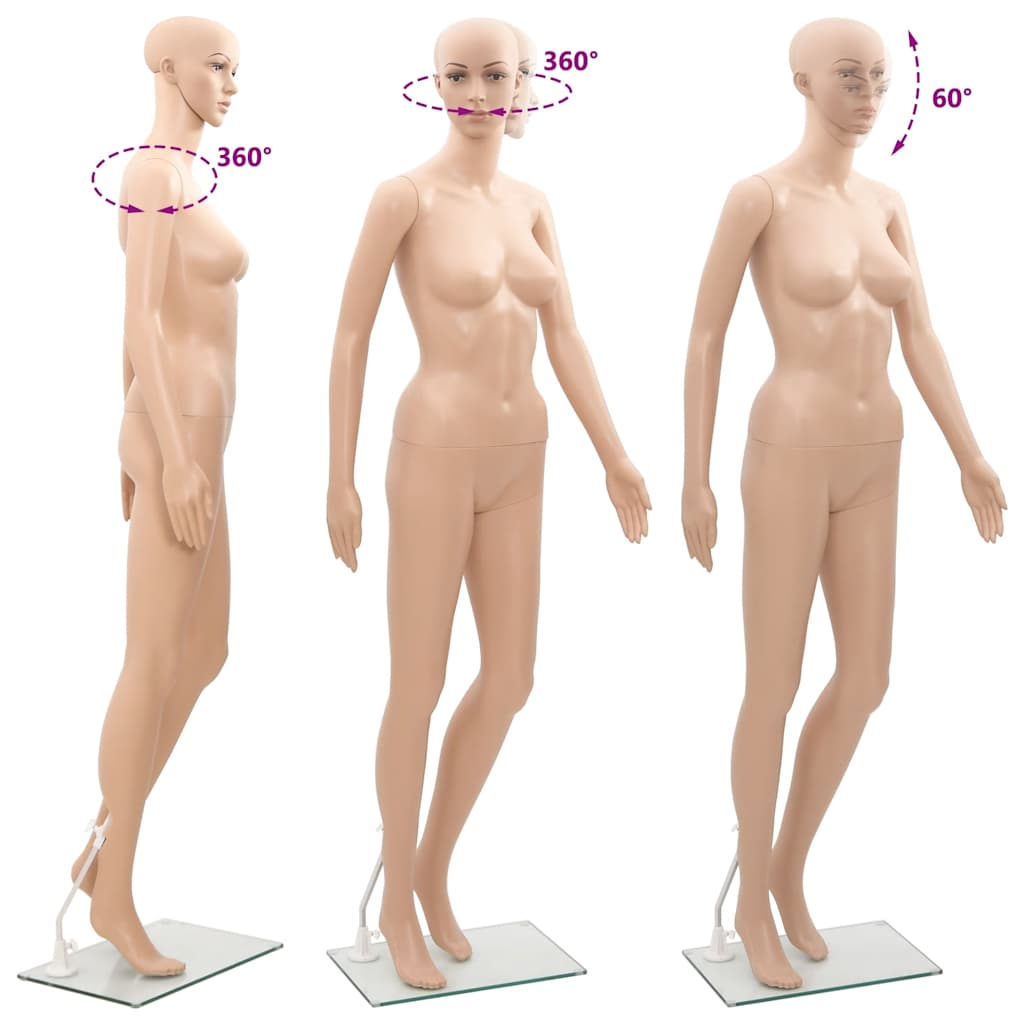 Mannequin femelle Un mannequin masculin A