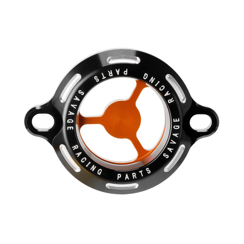 Couverture du filtre à huile moteur modifié pour moto