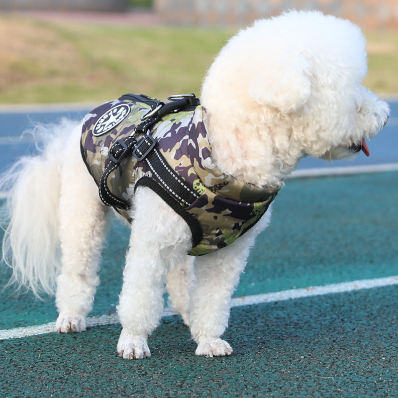 Chien chaud d'animal Enduit de coton avec laine épaisse