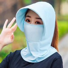 Masque de protection solaire pleine face Blocking UV Respirant Visage unique pour vélo
