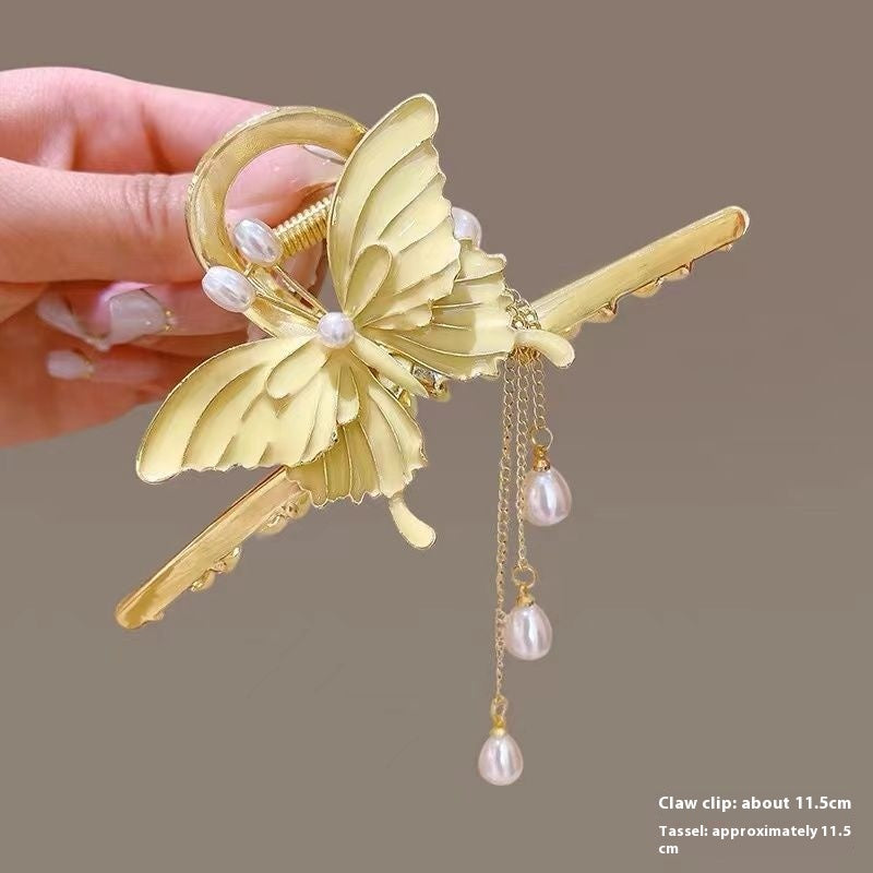 Mode pour femmes Grandes Barrettes à papillon