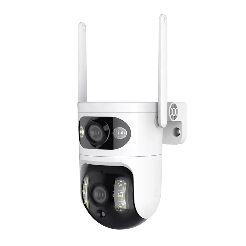 Uniquement auto-prise... Caméra de surveillance Caméra à dôme jumelle