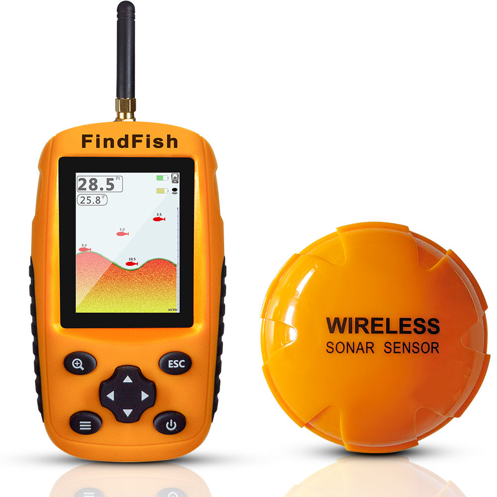 Smart Wireless Fish Finder Détection précise des postes de groupe de poissons Divers styles