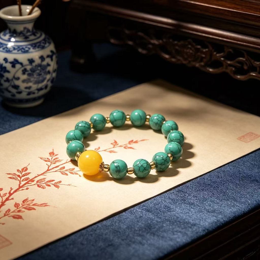 Style ethnique Six caractères Mantra Bracelet