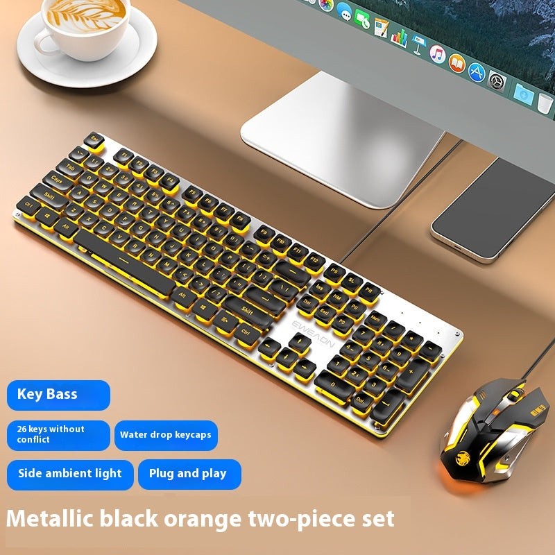 Bouton Mute Clavier filaire Comfort Sensation mécanique