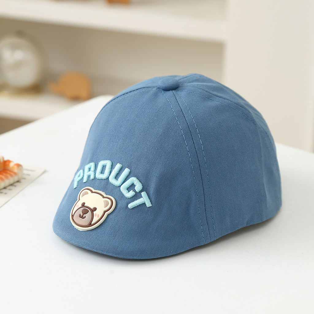 Tableau de dessin de bébé dété tête d'ours modement mignon Style Fedora Cap adapté pour le quotidien S