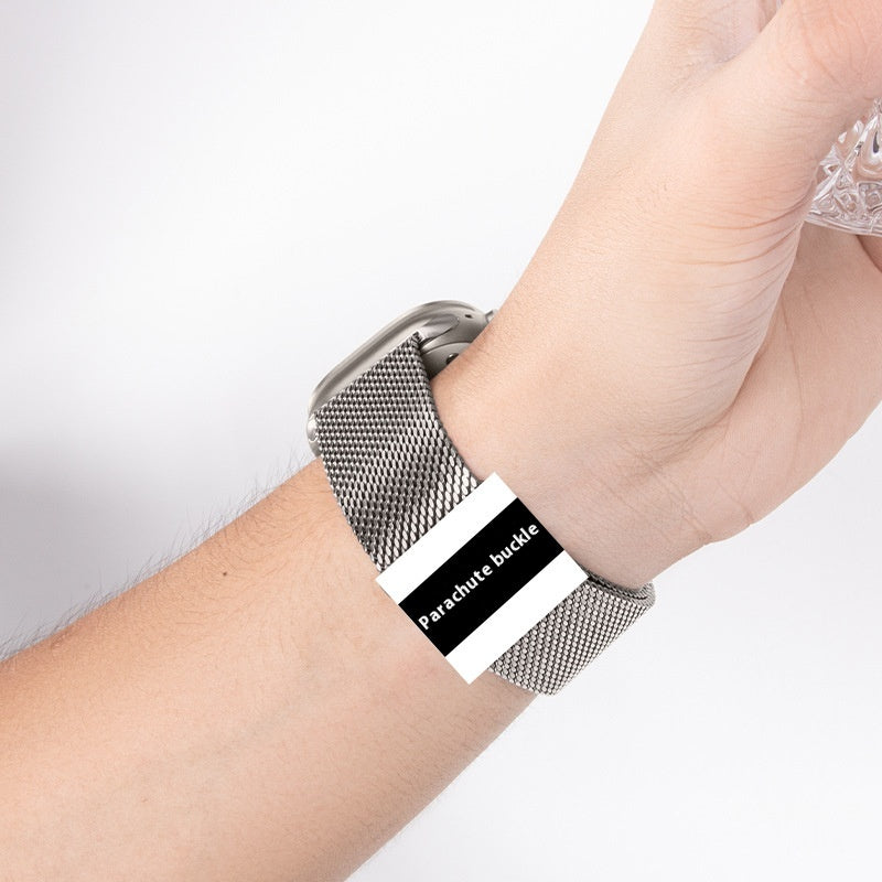 Bracelet de ceinture en acier parachute