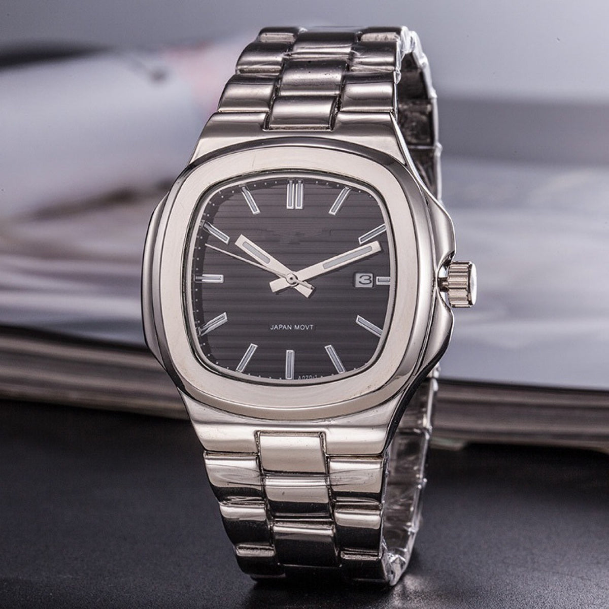 Montre personnalisée de mode masculine et féminine
