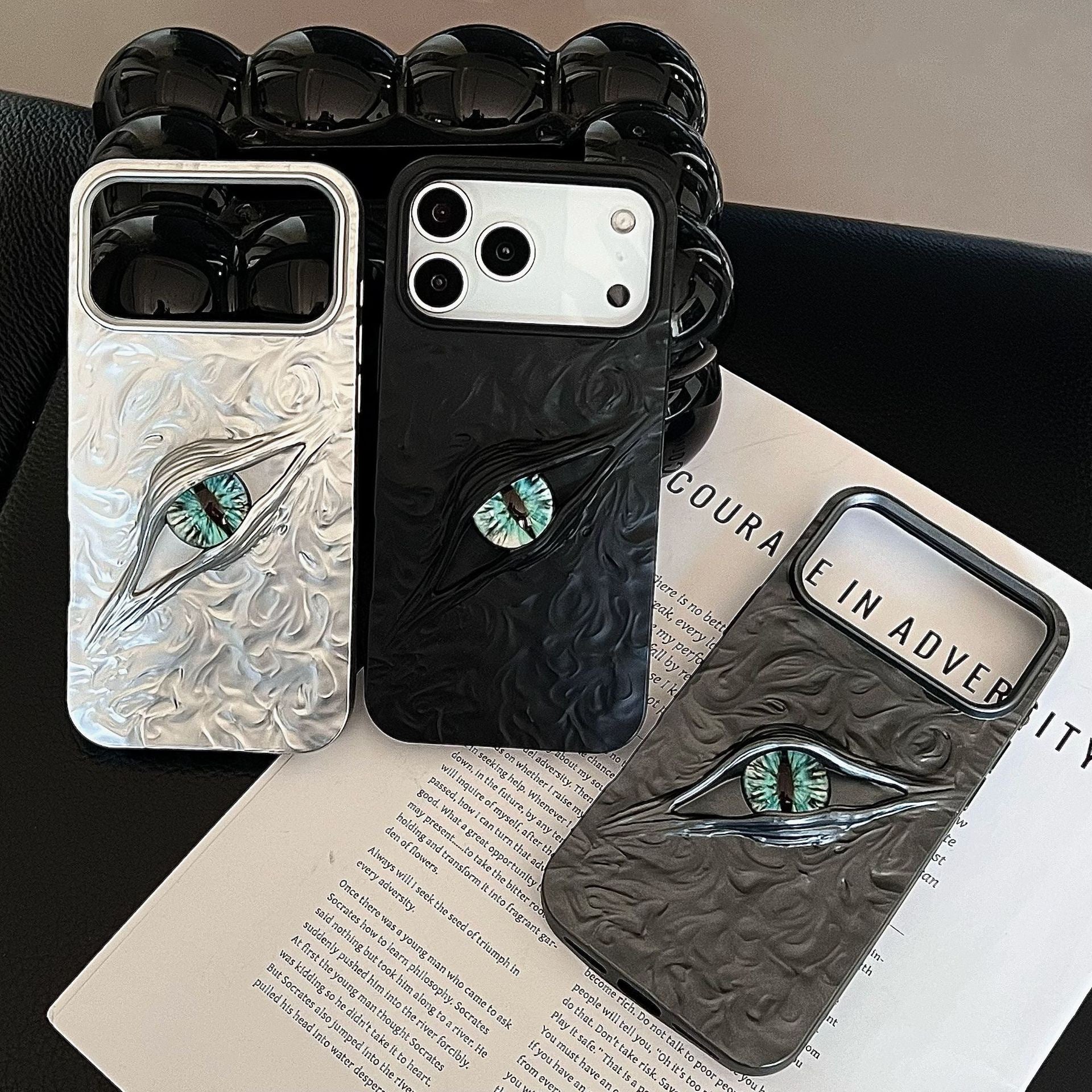 Boîte de téléphone de haute qualité en papier d'étain plaqué