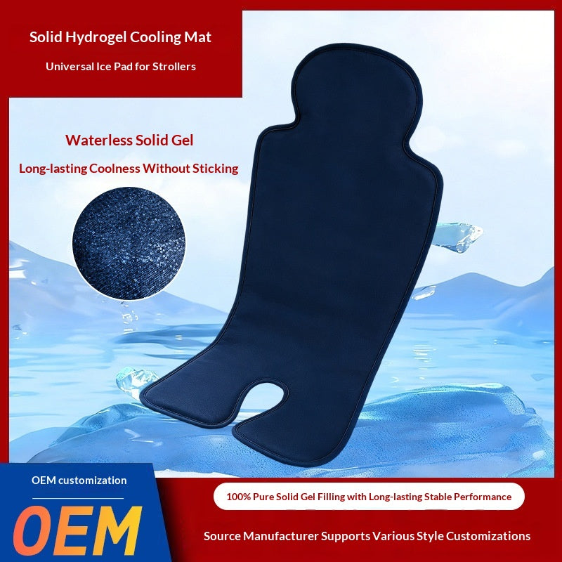 Poussette bébé Ice Pad Gel Pad Refroidissement physique Cool Mat
