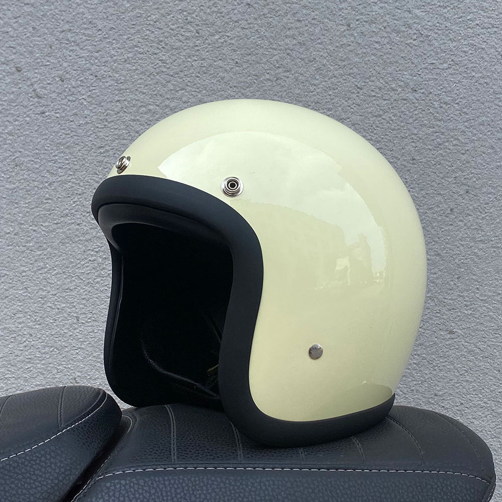 Casque homme et femme moto rétro FRP