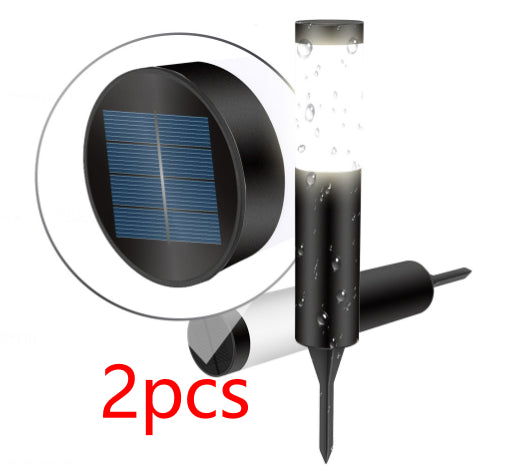 Éclairage de paysage à énergie solaire