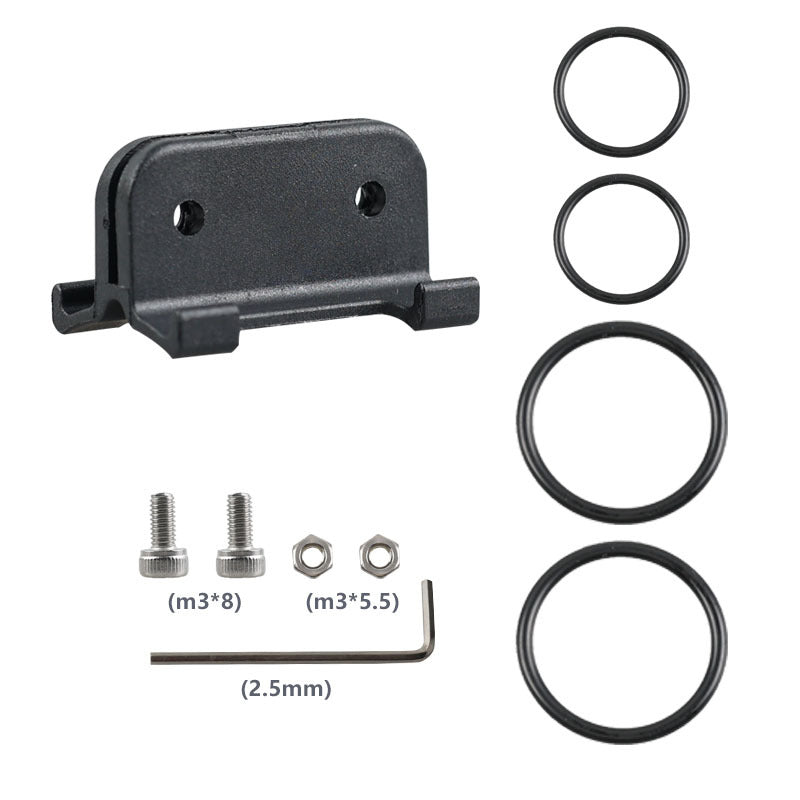 Vélo Cyclisme Numéro de compétition Plaque Mountain Bike Round Tube cassé Air Duct Fixed Br