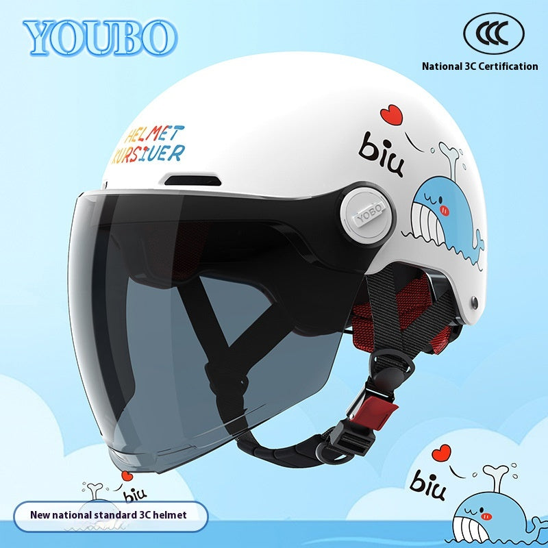 Casque de vélo électrique de skateboard respirant pour enfants