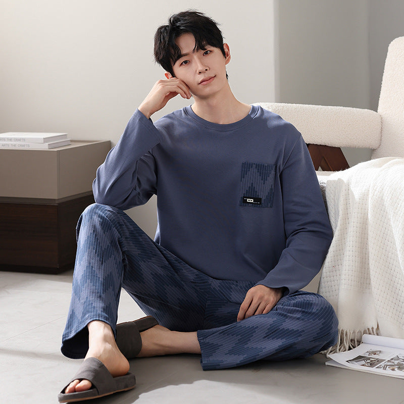 Coton Manches longues Coton complet Casual Vêtements de maison