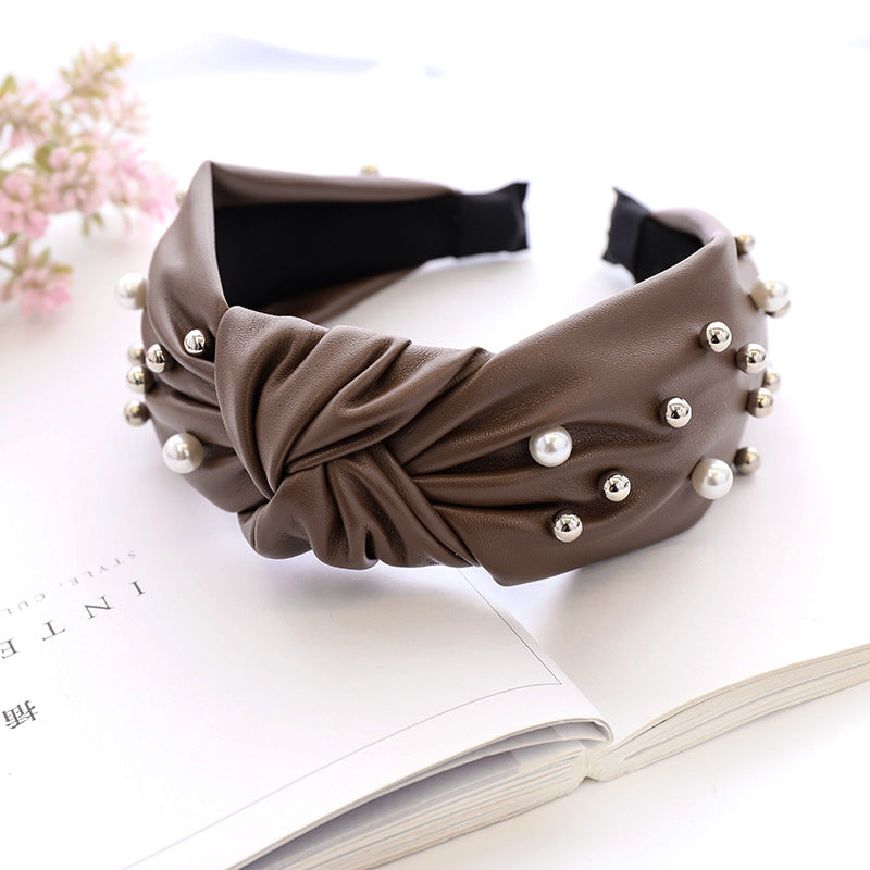 Bracelet en cuir de mode Perle Perle