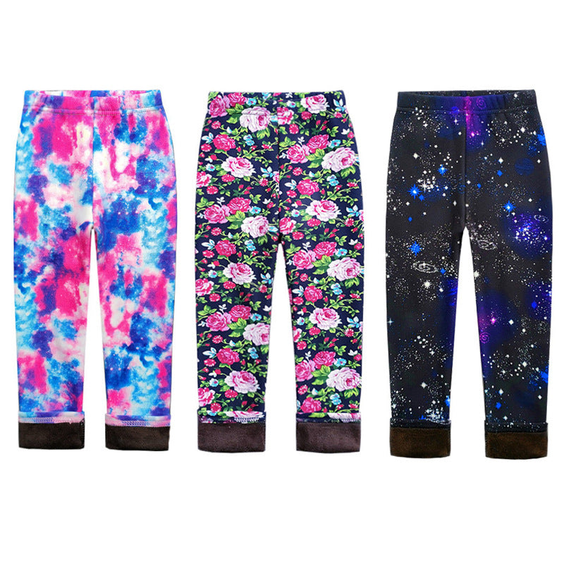 Leggings thermiques pour filles