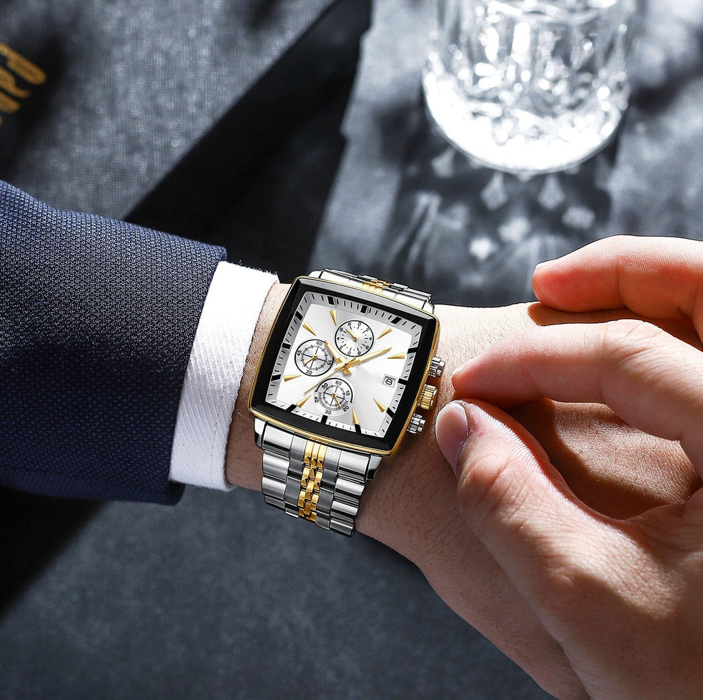 Montre Smart Homme High End avec Glow Imperméable Business multifonctionnel