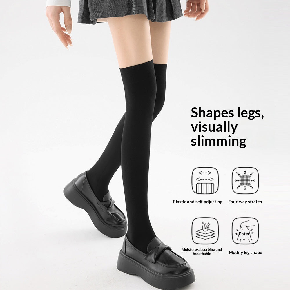Stocks de compression au printemps d'automne avec conception antidérapante