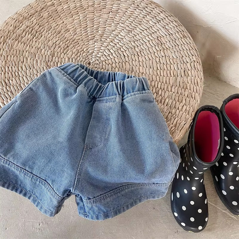 Summer Denim Capri Pantalons pour filles