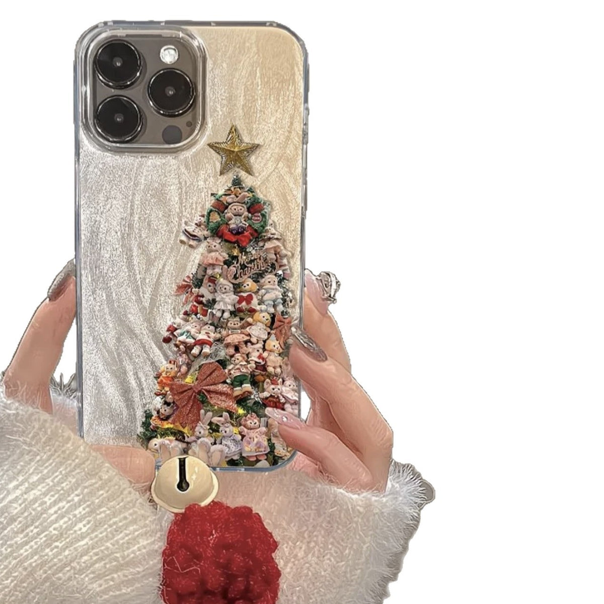 Doll Arbre de Noël Case de téléphone Style minimaliste