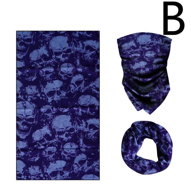 Magic Turban Headgear Équipement de sport Bib écran solaire Collier fournitures d'équitation