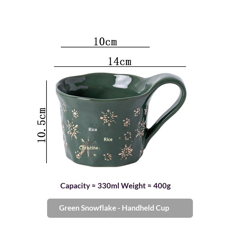 Mug en céramique à thème de Noël