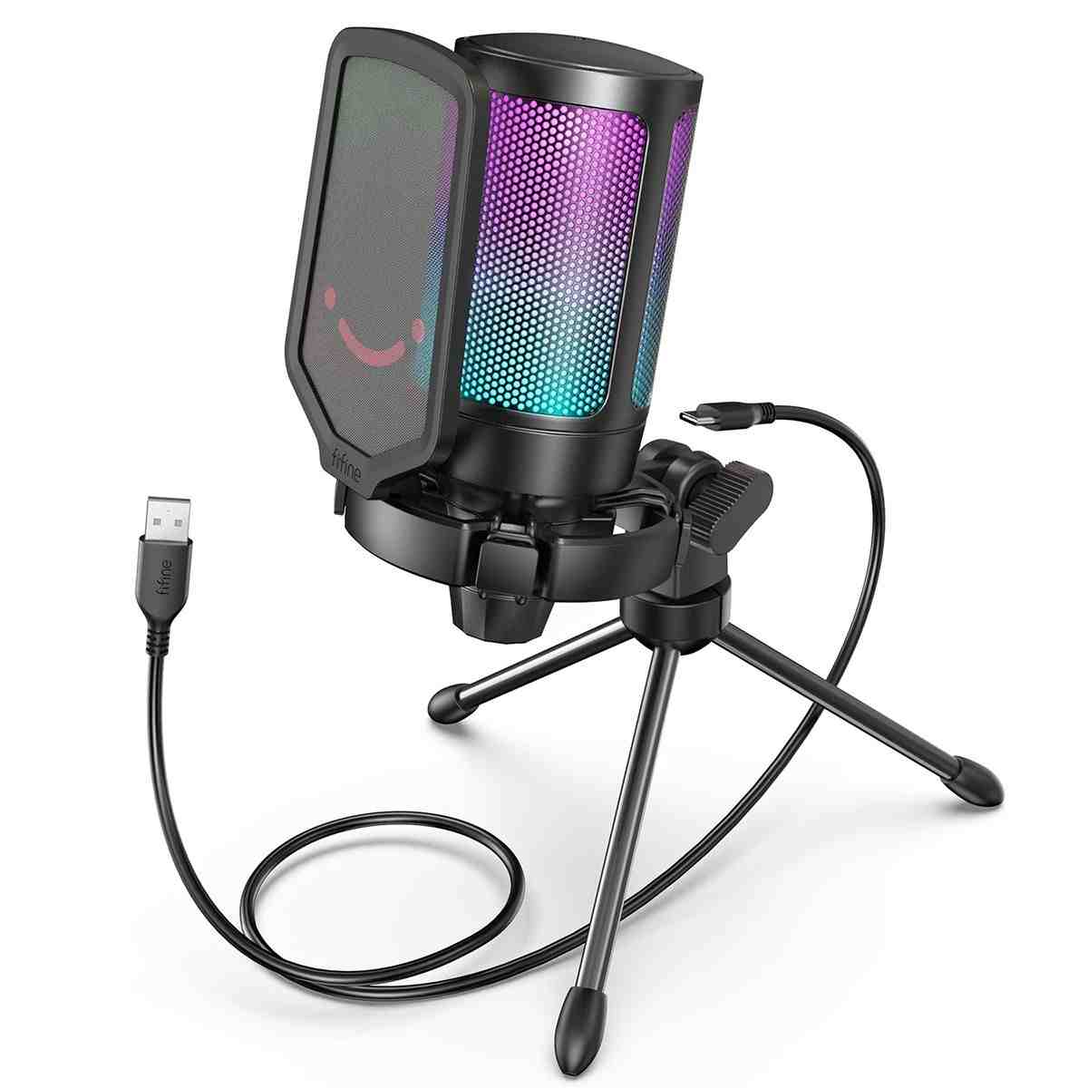 Microphone de jeu Condenseur USB