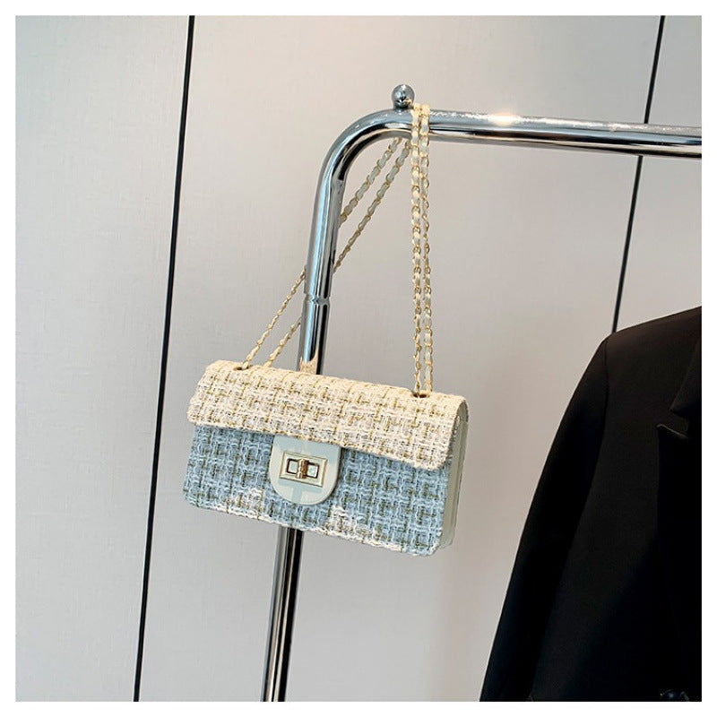 Sac à bandoulière pour dames avec une chaîne