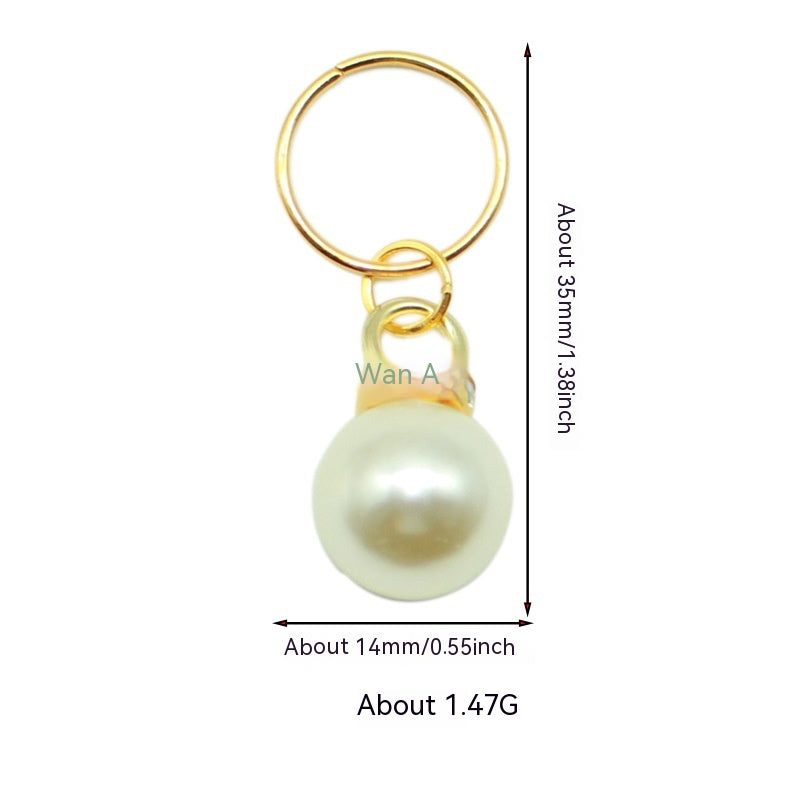 XINGX Lightning Shell Hair Ring Small Pendant