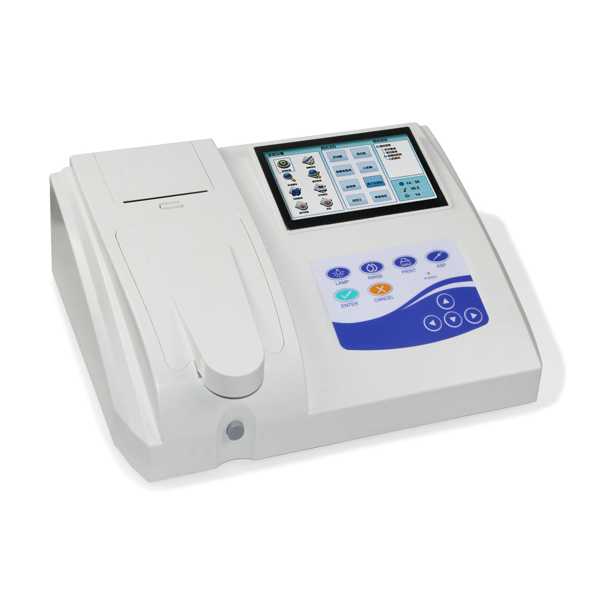 CONTEC BC300 Semi Auto Biochimie Analyseur de sang écran tactile Multi paramètres Prin libre