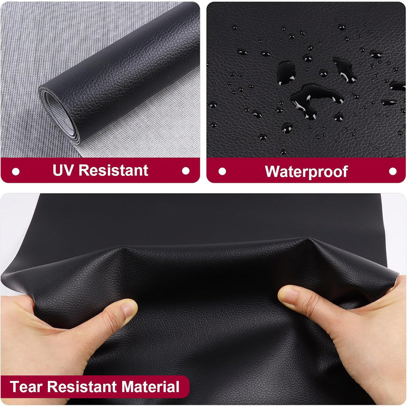 50cm137cm Vinyl tissu marin imperméable en cuir matériau épais rembourrage faux cuir Sh