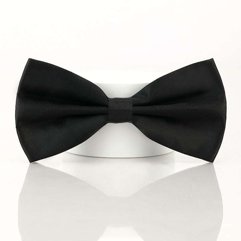 Black double couche Bow Tie pour les vêtements