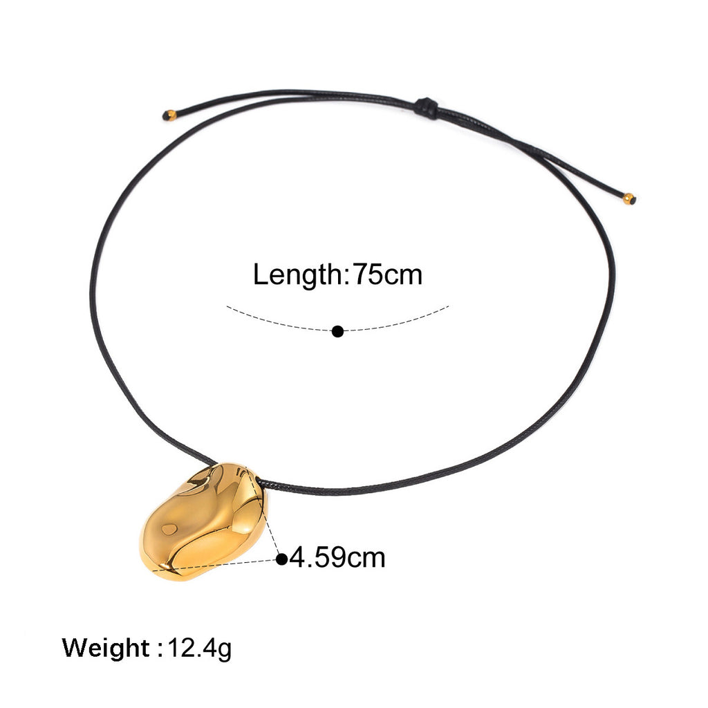Collier en acier inoxydable pour femmes