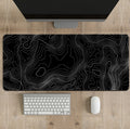 Résumé Rationalisé Ligne-pattern Non-dérapant Grande Mouse Pad