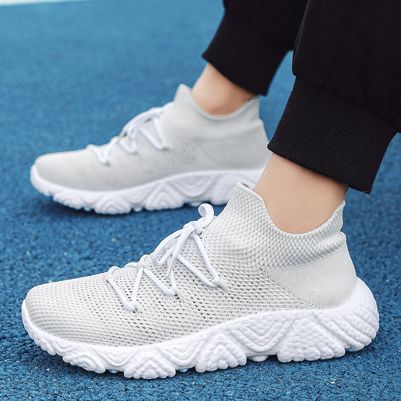 Chaussures Outdoor Casual Sneakers Respirants Flyknit épais