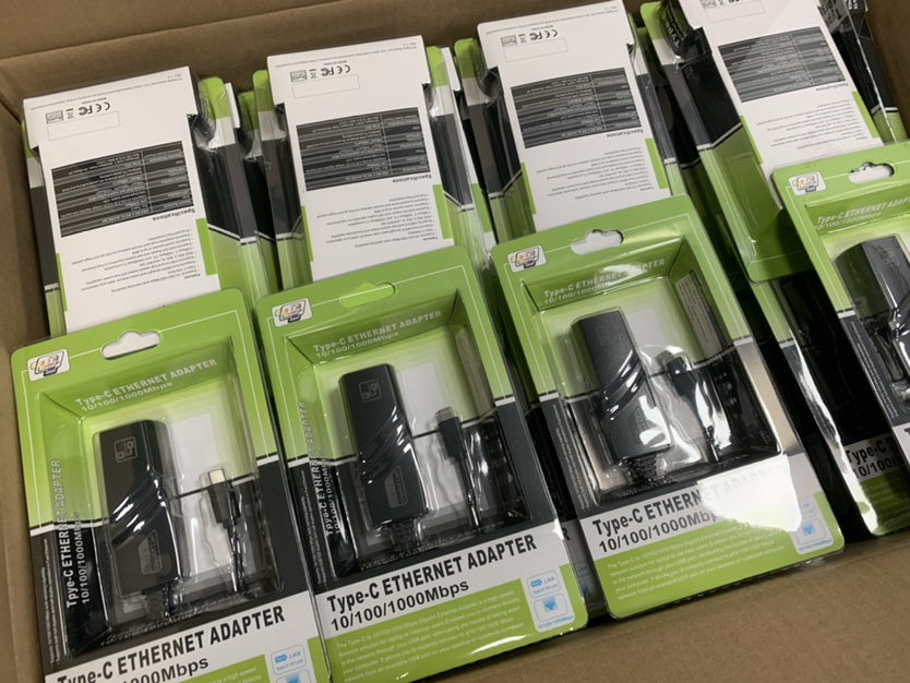 Type-C à RJ45 Carte réseau Gigabit vers USB 3.1 Port