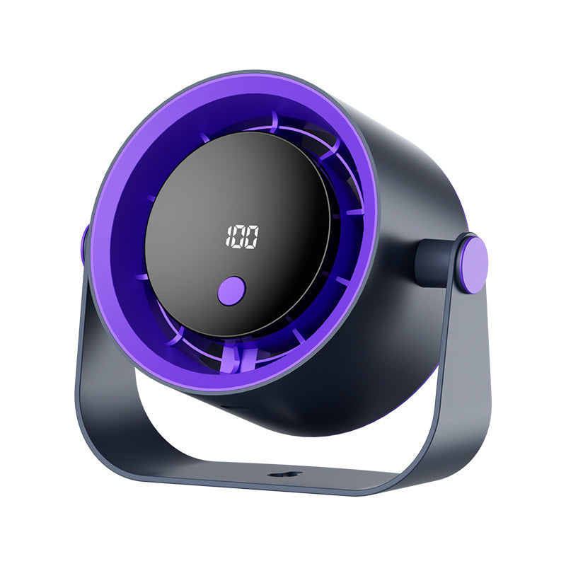 Charge de bureau ménager Smart Digital-display Mini ventilateur