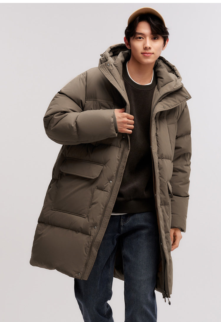 Vêtements d'hiver pour le couple longue imperméable