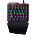 Mini clavier mécanique à une main avec 35 clés