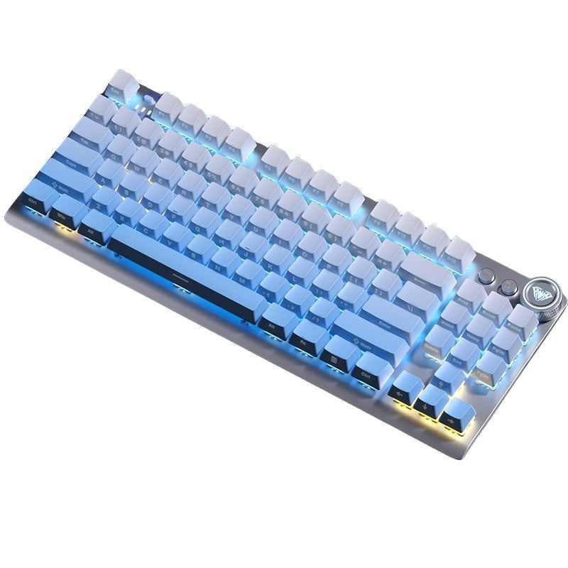 Tarantula Clavier mécanique sans fil côté gravé Bluetooth à trois modes