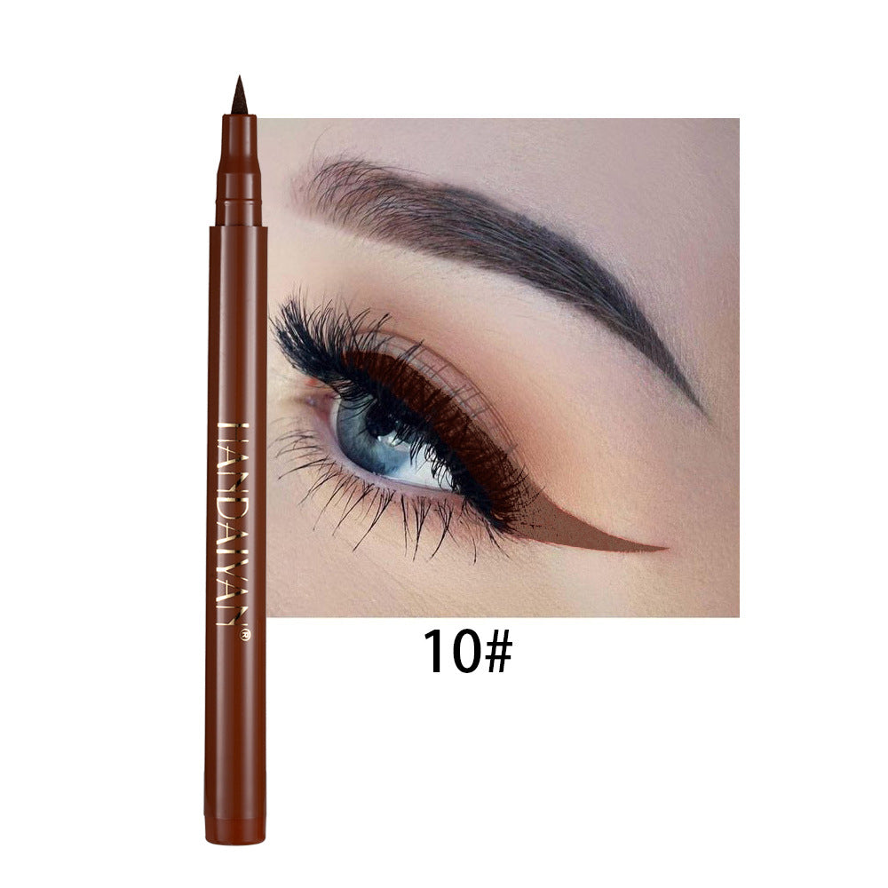 La peinture de couleur bricolage n'est pas facile à masquer Eyeliner mat