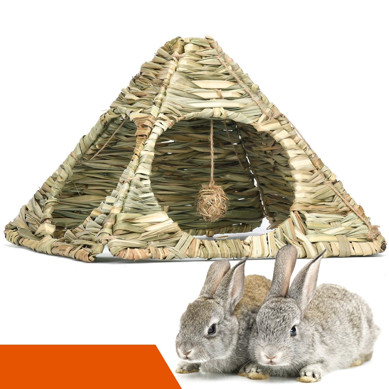 Noyau pliable d'herbe pliable de lapin