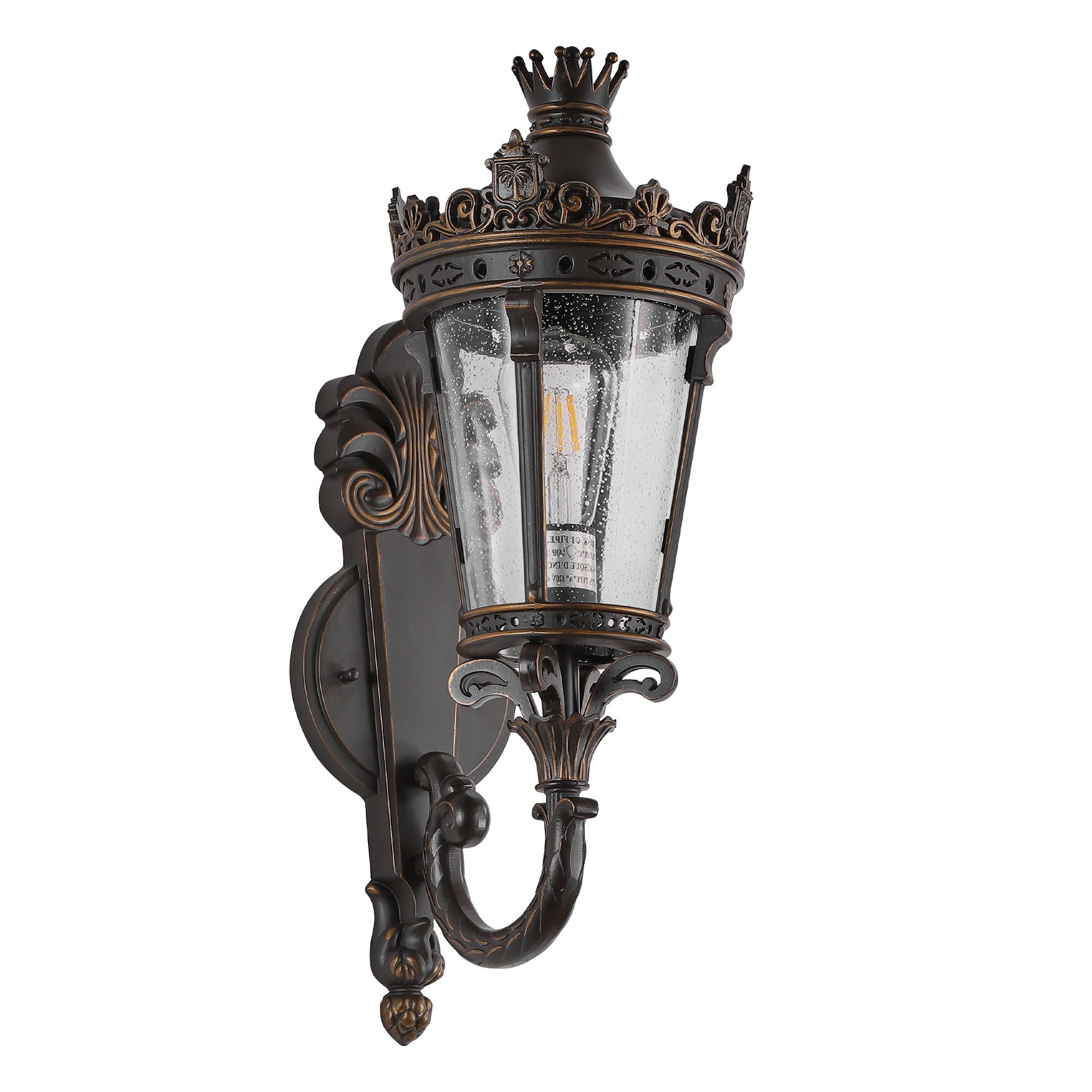 21"(H) Vieille lanterne extérieure
